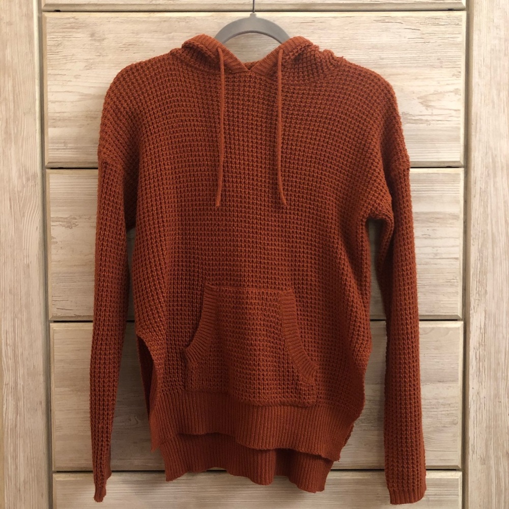 Waffle sweater